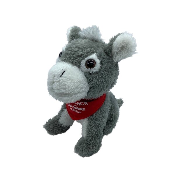 Bob Evans Farms Short Stack Donkey Plush Chelsea Teddy Bear 7”  Stuffed Animal - Picture 3 of 6